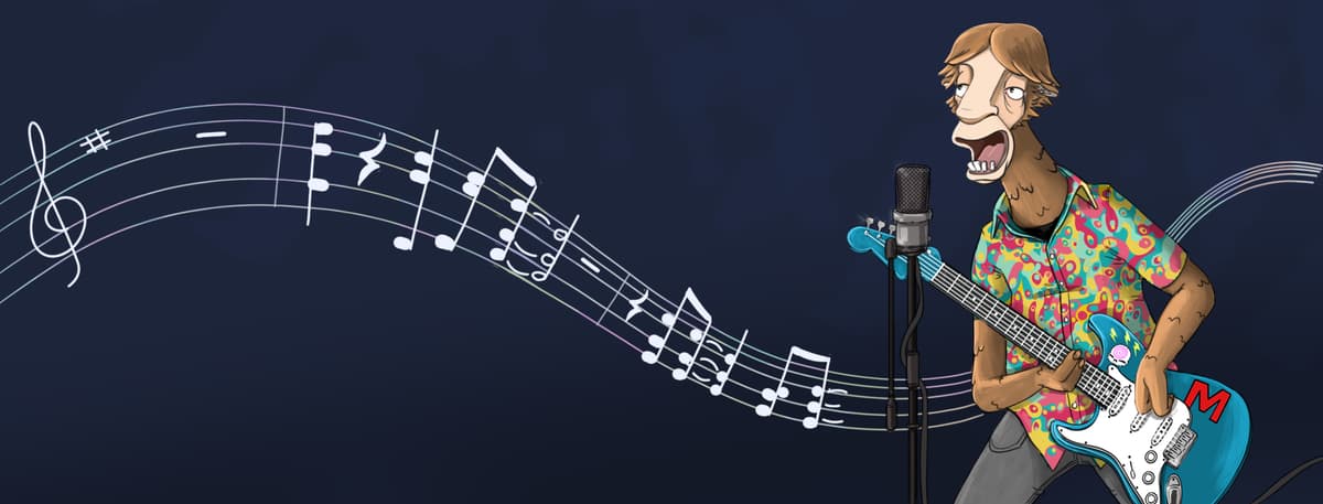 Musician illustration